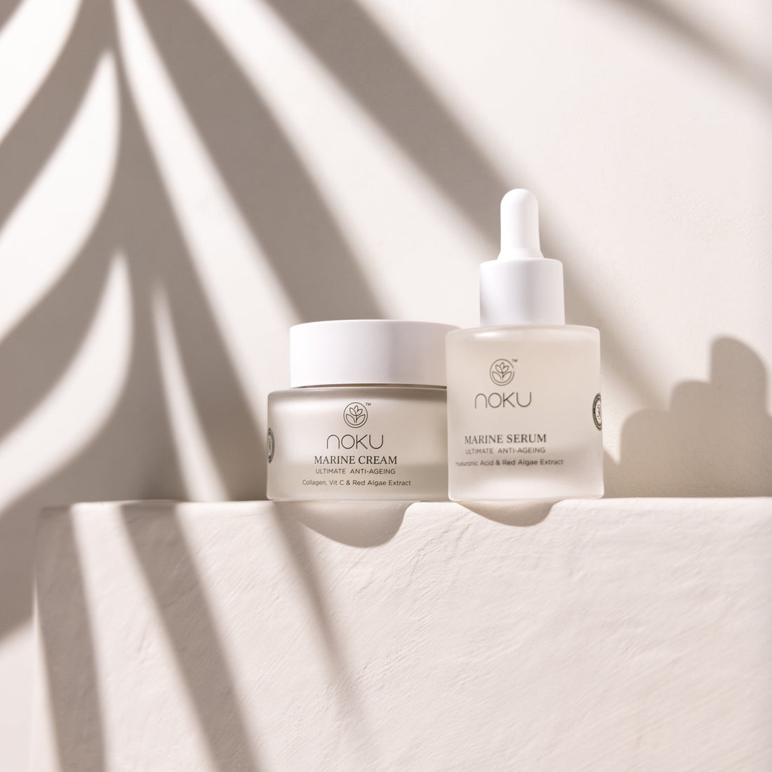 Glow Duo: Marine Cream + Serum Set