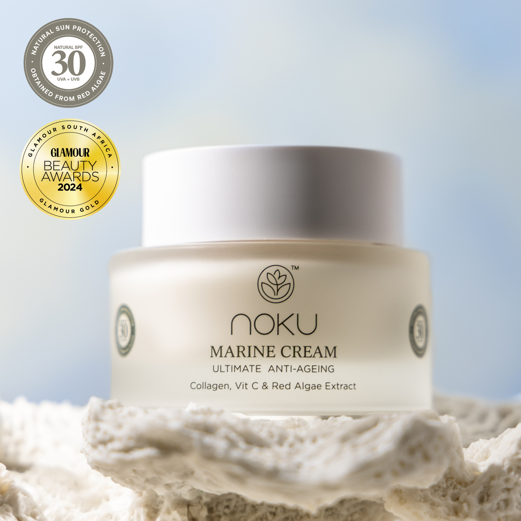 Glow Duo: Marine Cream + Serum Set